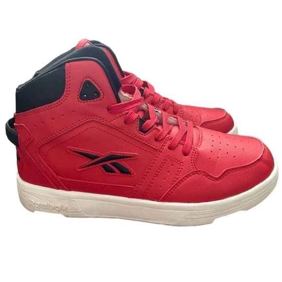 Reebok Other - Reebok men’s red and black high top sneaker size 6